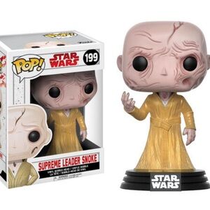Funko Pop of Supreme Leader Snoke from Star Wars: The Last Jedi.